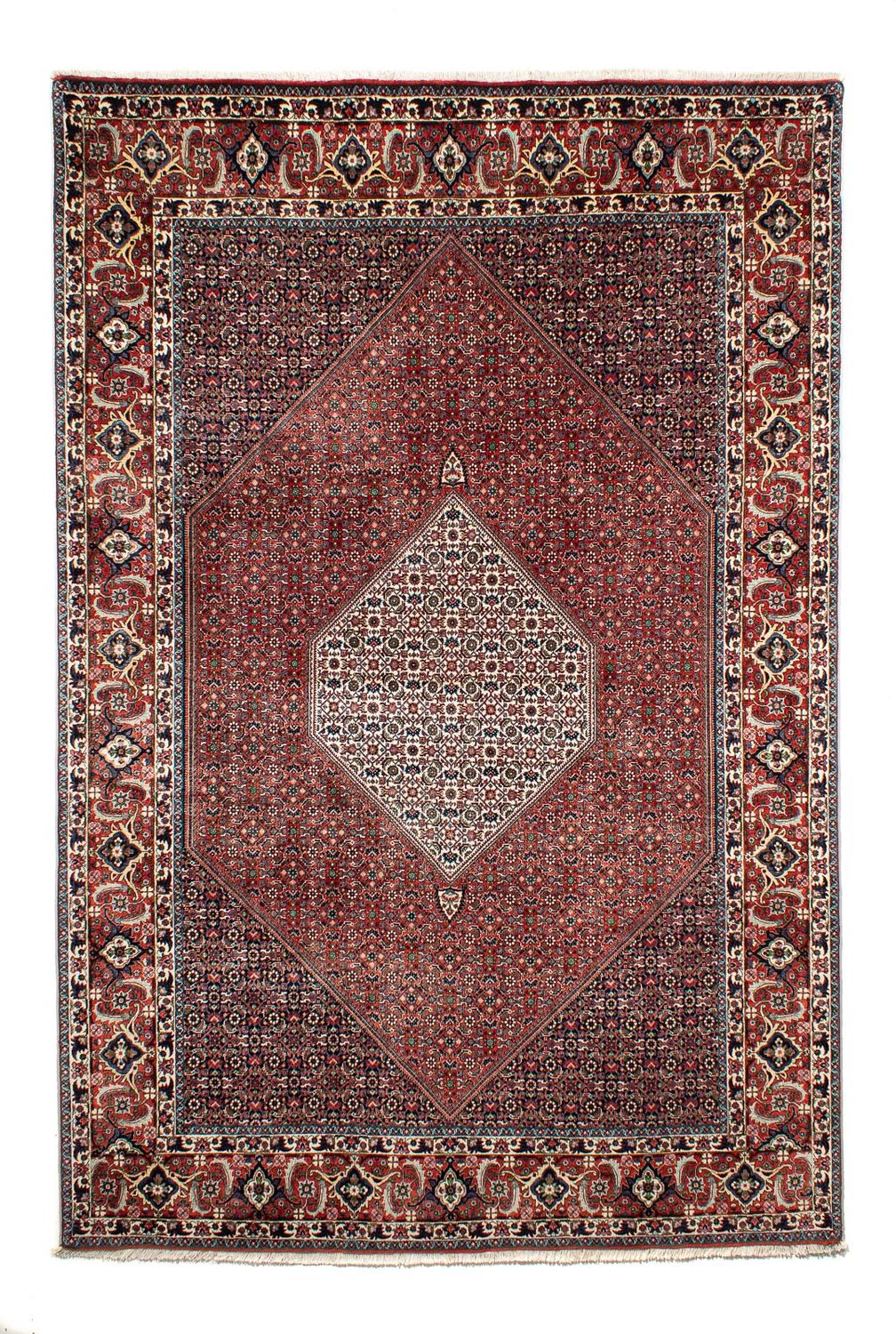 Persisk tæppe - Bijar - 301 x 208 cm - rust