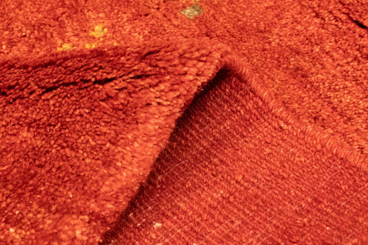 Gabbeh-tæppe - Persisk - 243 x 181 cm - rød