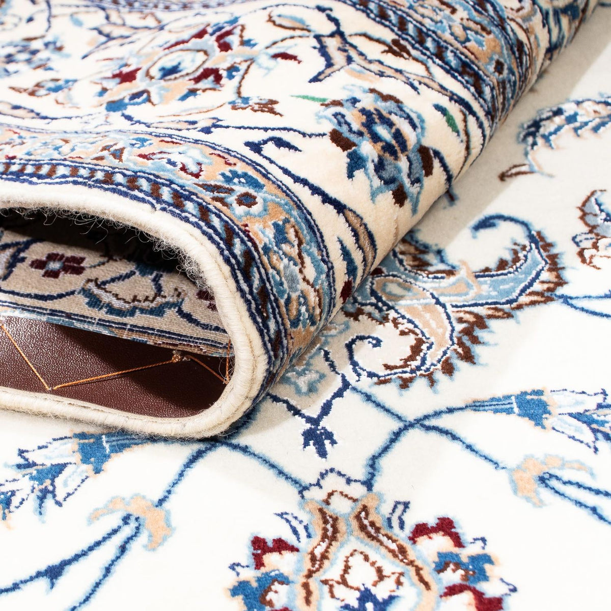 Persisk tæppe - Nain - Premium - 205 x 128 cm - beige