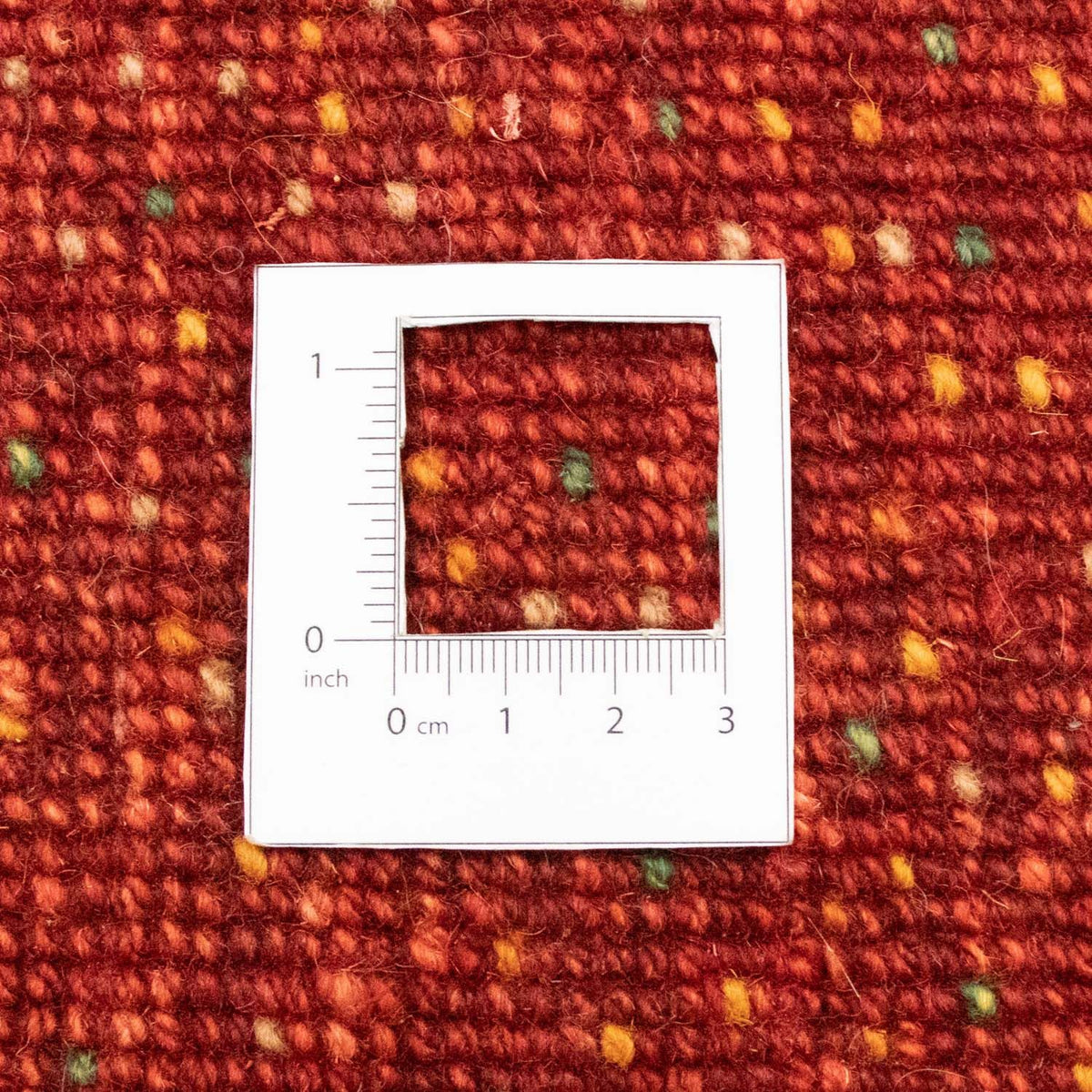 Gabbeh-tæppe - Persisk - 228 x 165 cm - rød