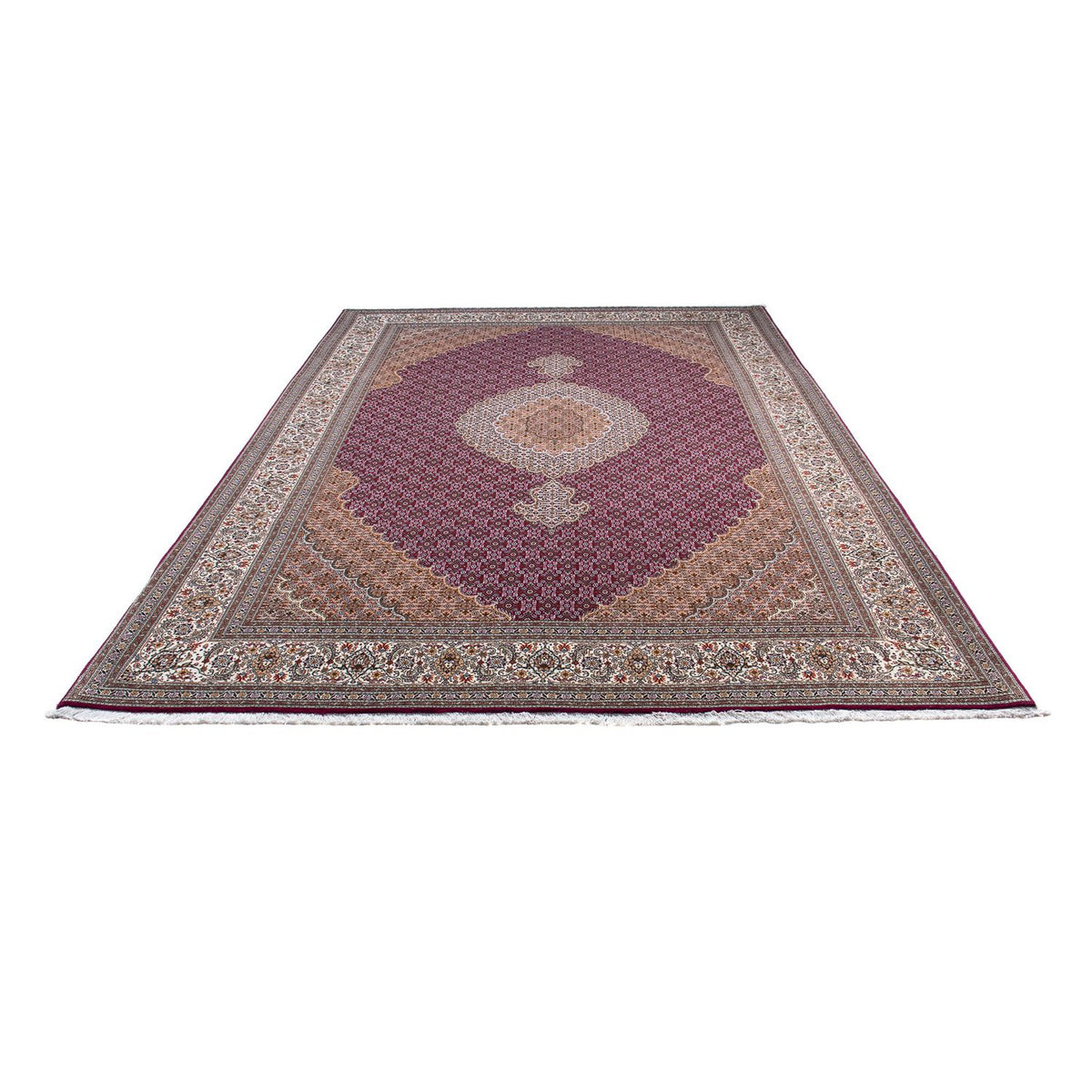 Persisk tæppe - Tabriz - 306 x 205 cm - lilla