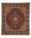 Persisk tæppe - Tabriz - Royal firkantet - 219 x 200 cm - mørkeblå