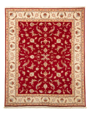 Persisk tæppe - Tabriz - Royal - 255 x 204 cm - mørkerød