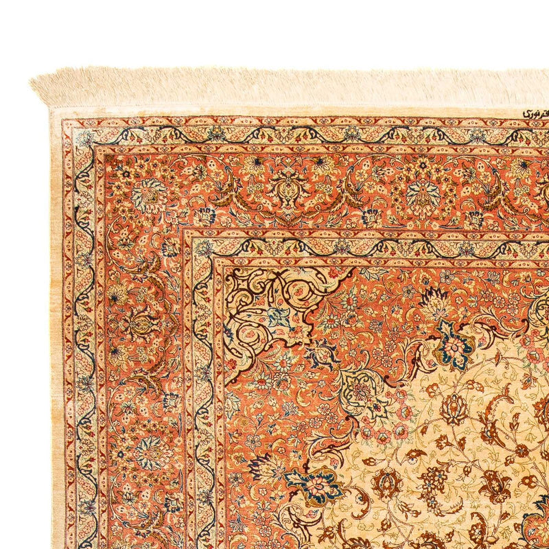 Persisk tæppe - Ghom - 296 x 200 cm - beige
