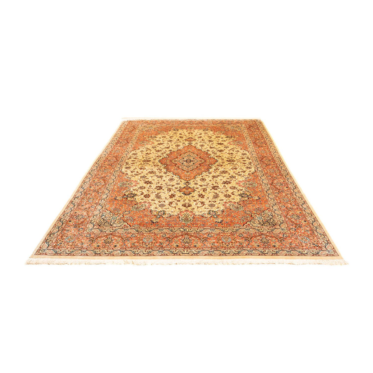 Persisk tæppe - Ghom - 296 x 200 cm - beige