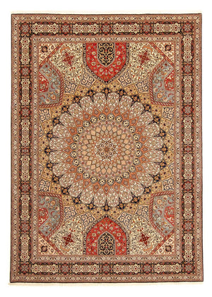 Persisk tæppe - Tabriz - Royal - 360 x 252 cm - flerfarvet