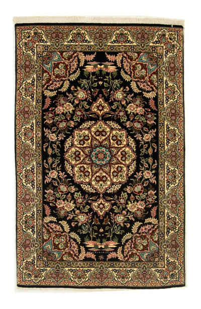 Qom Tæppe 105x166cm - Persisk tæppe