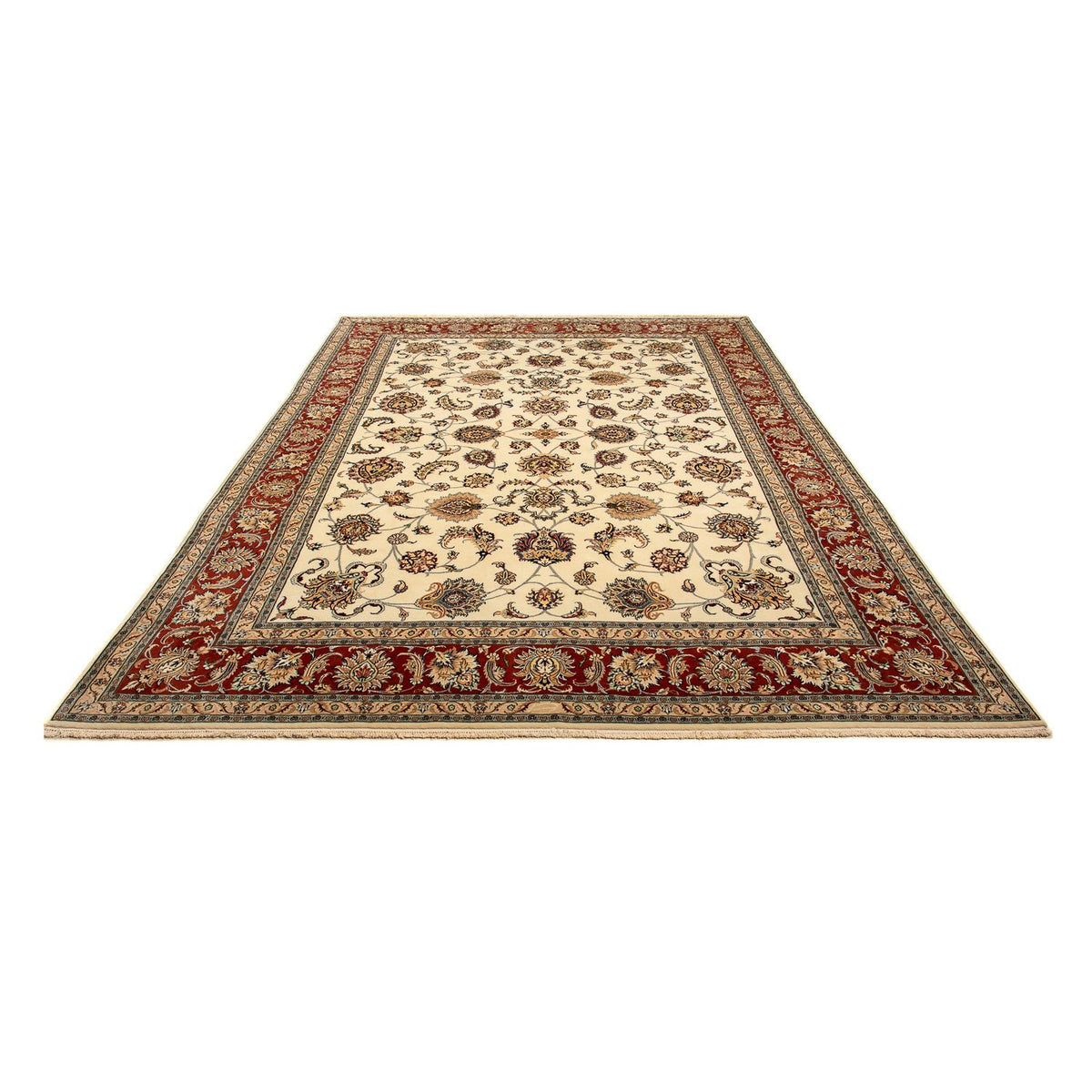 Persisk tæppe - Tabriz - Royal - 363 x 245 cm - beige