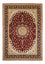 Persisk tæppe - Tabriz - Royal - 348 x 254 cm - mørkerød