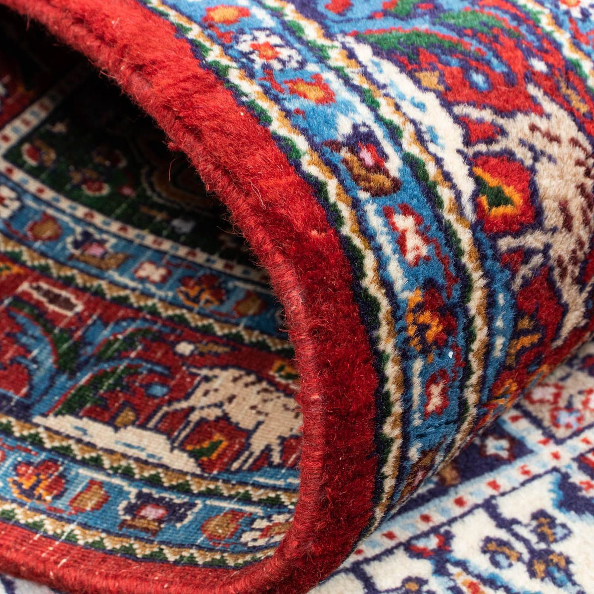 Løber Persisk tæppe - Classic - 395 x 81 cm - rød