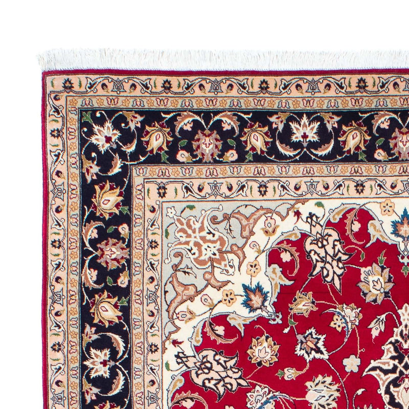 Persisk tæppe - Tabriz - Royal - 210 x 150 cm - rød