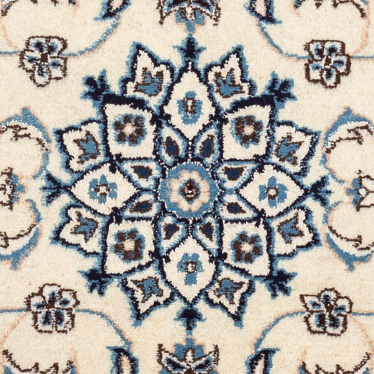 Persisk tæppe - Nain - 139 x 70 cm - beige