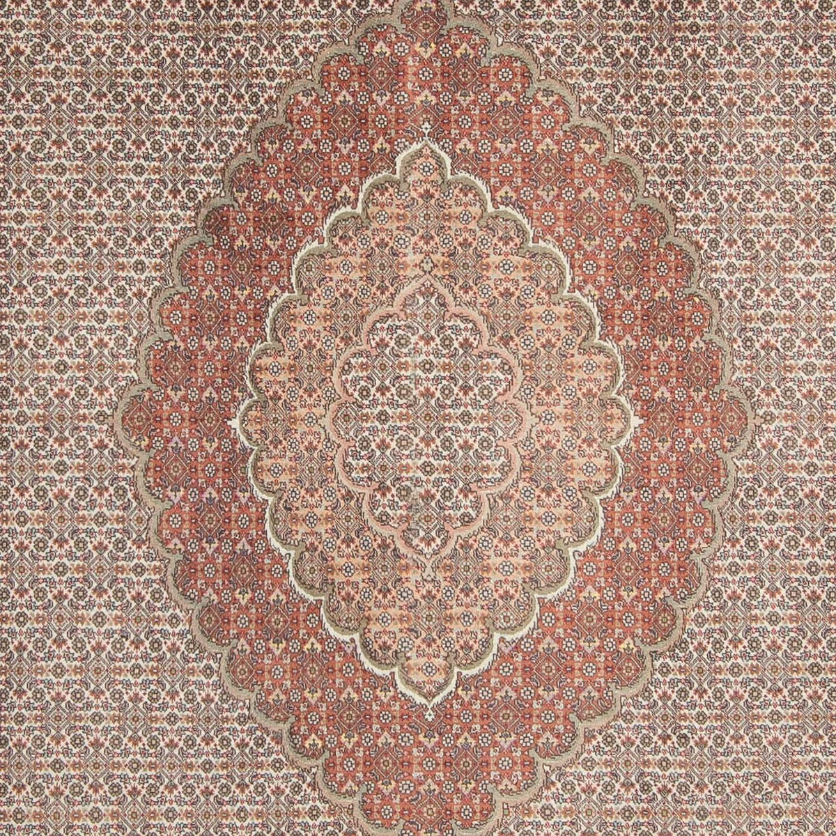 Persisk tæppe - Tabriz - 305 x 198 cm - brun