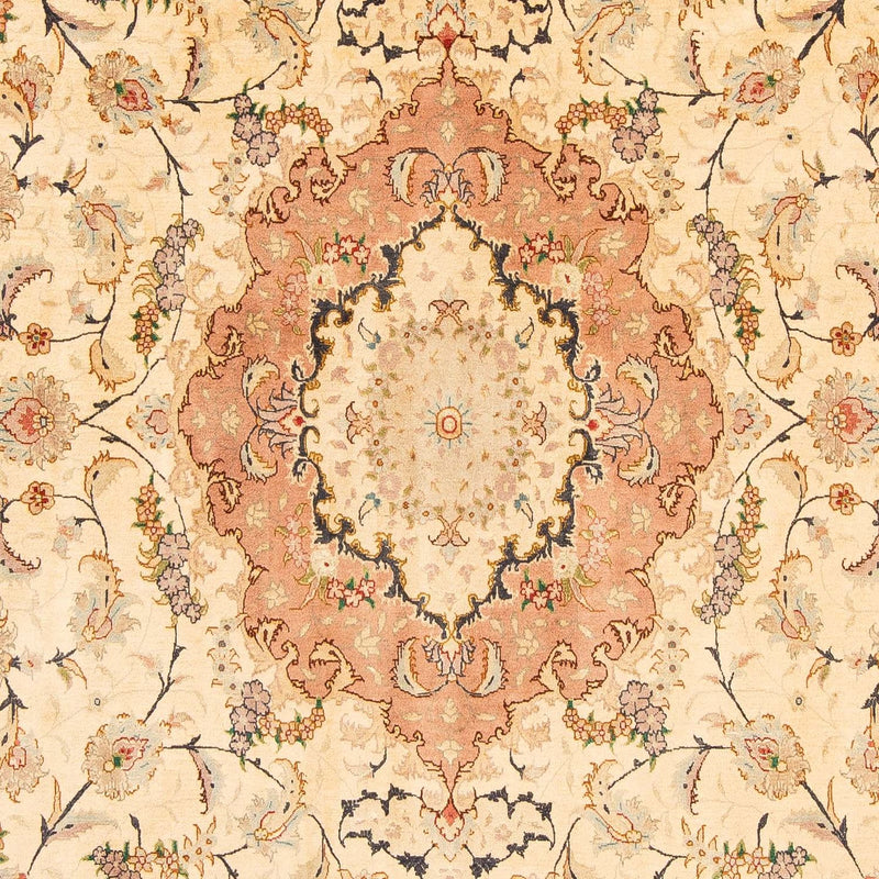 Persisk tæppe - Tabriz - Royal - 305 x 201 cm - beige