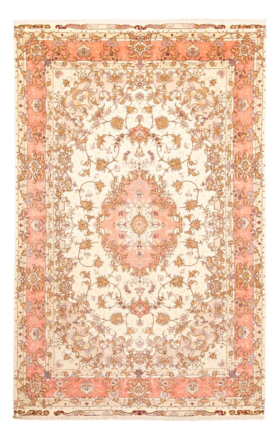 Persisk tæppe - Tabriz - Royal - 308 x 200 cm - beige