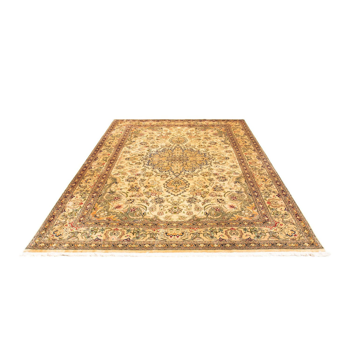 Persisk tæppe - Tabriz - Royal - 284 x 194 cm - beige