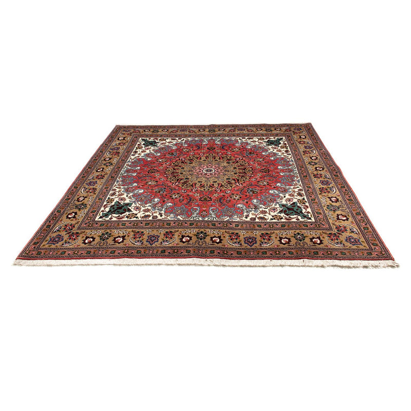 Persisk tæppe - Tabriz - Royal firkantet  - 202 x 200 cm - flerfarvet