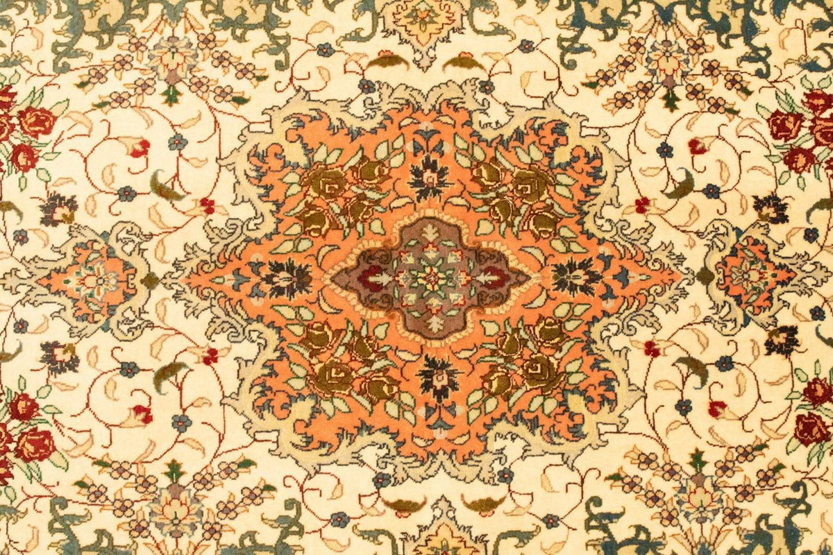 Persisk tæppe - Tabriz - Royal - 155 x 101 cm - beige
