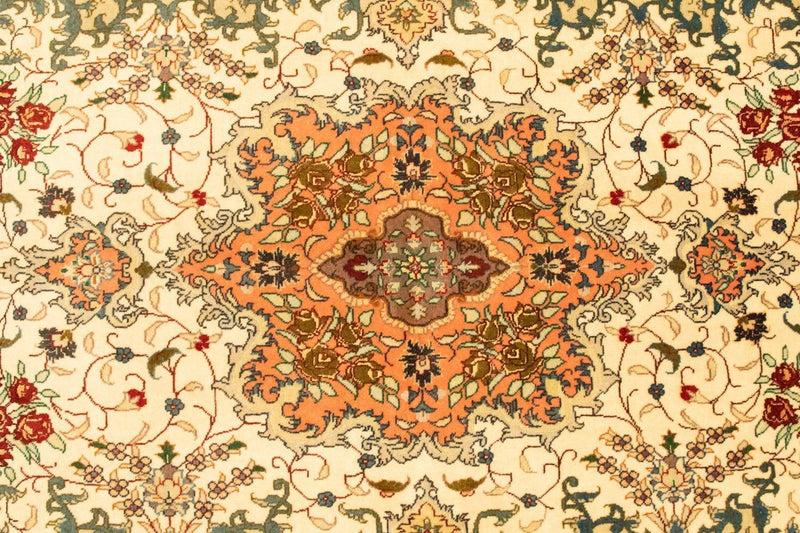 Persisk tæppe - Tabriz - Royal - 155 x 101 cm - beige