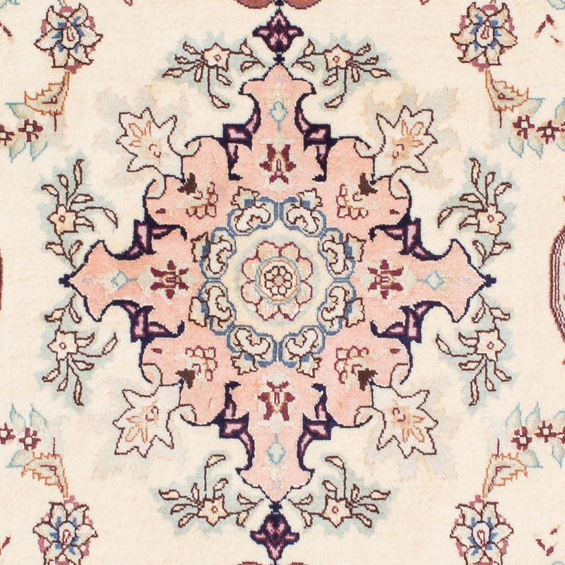 Løber Persisk tæppe - Tabriz - Royal - 212 x 81 cm - beige