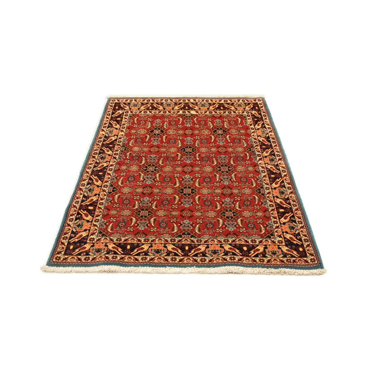 Persisk tæppe - Nomadisk - 153 x 102 cm - rød