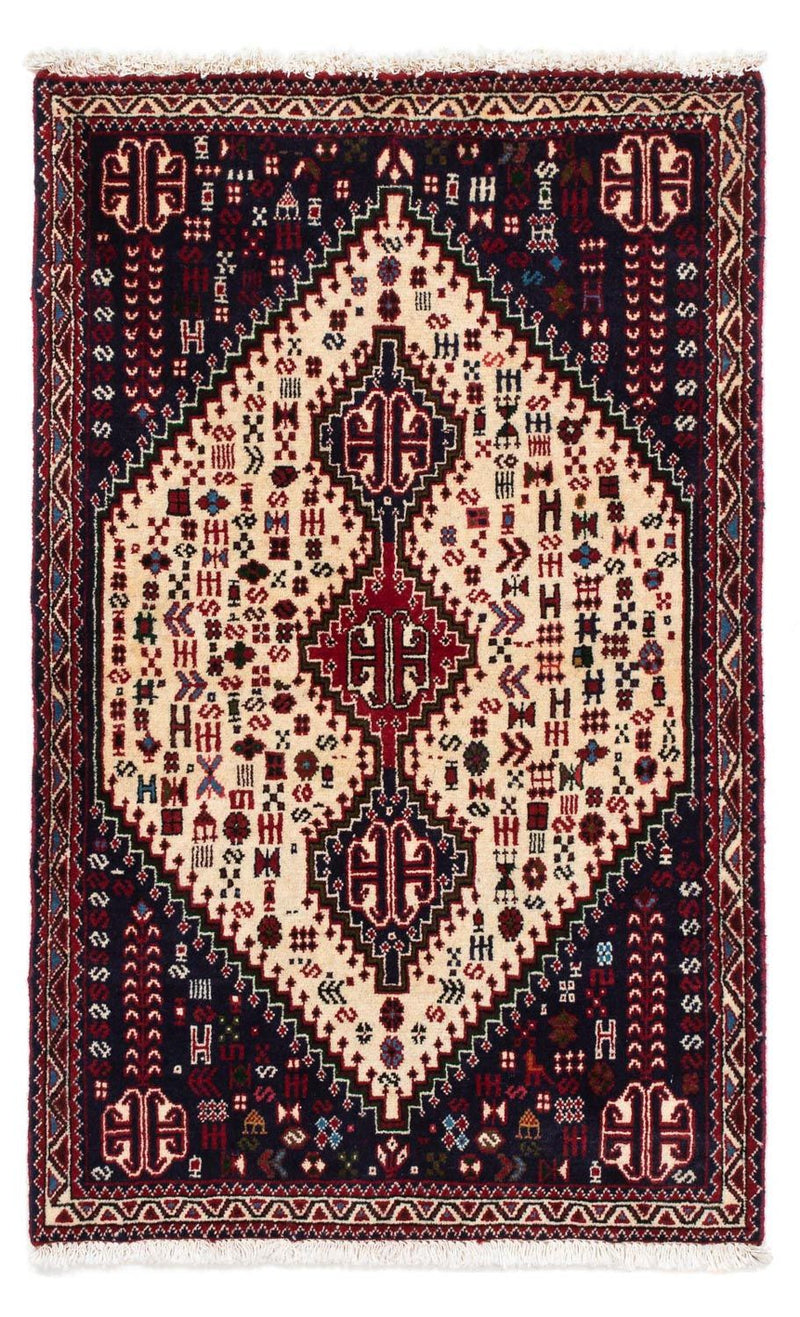 Persisk tæppe - Nomadisk - 121 x 77 cm - beige