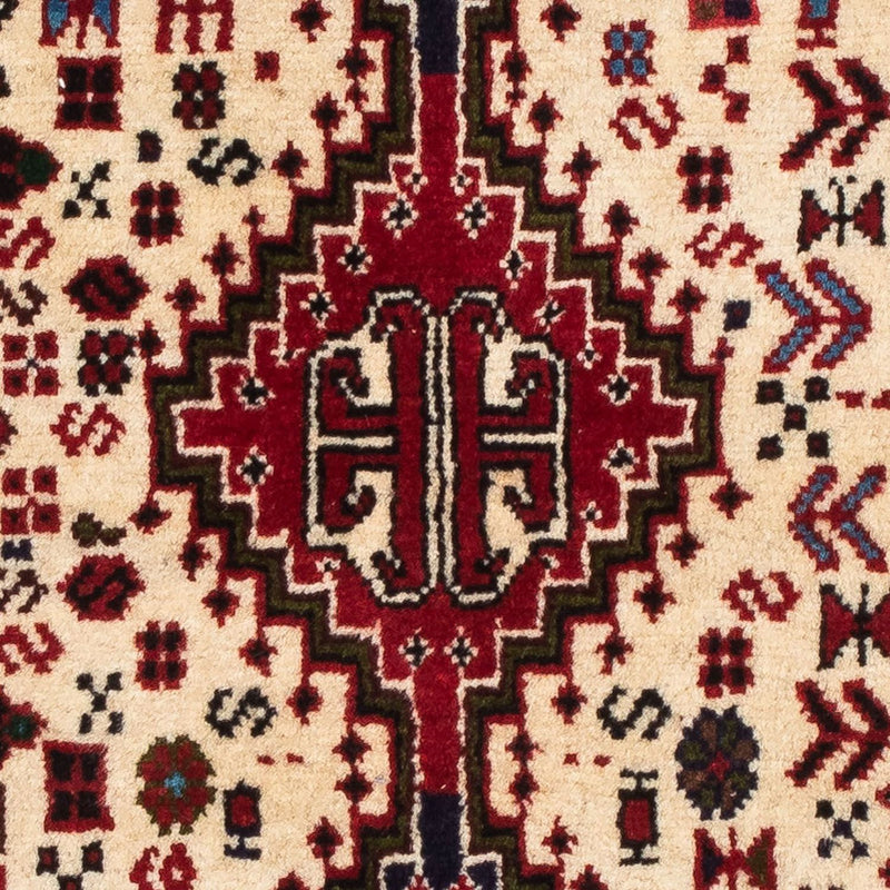 Persisk tæppe - Nomadisk - 121 x 77 cm - beige