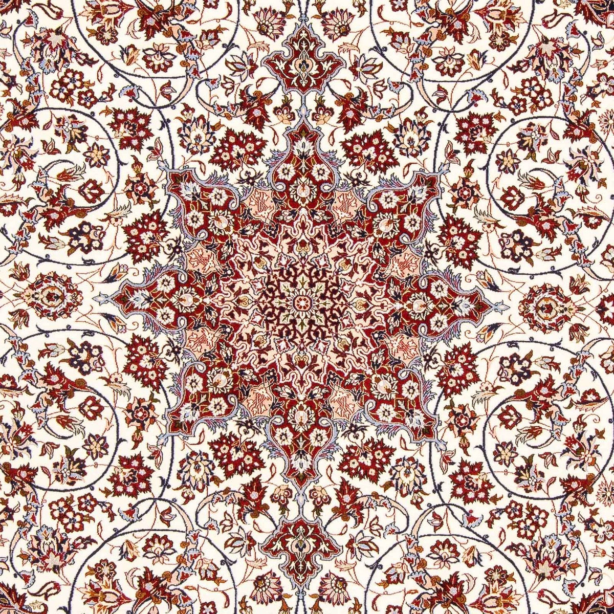 Persisk tæppe - Isfahan - Premium - 308 x 206 cm - rød