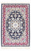 Persisk tæppe - Isfahan - Premium - 104 x 72 cm - mørkeblå