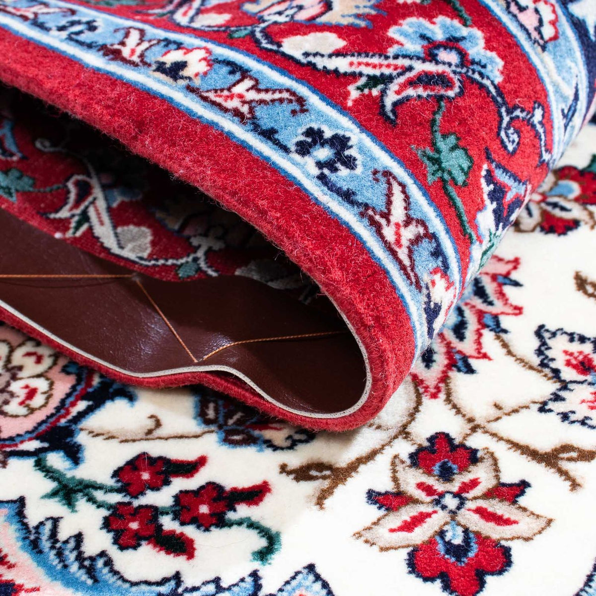 Persisk tæppe - Isfahan - Premium - 108 x 71 cm - beige