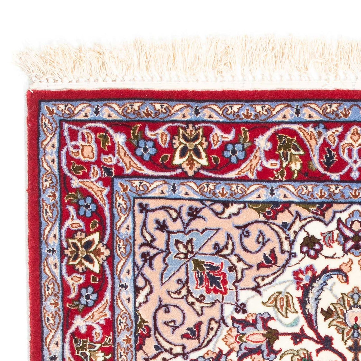 Persisk tæppe - Isfahan - Premium - 105 x 70 cm - beige
