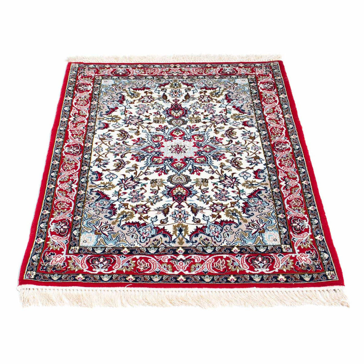Persisk tæppe - Isfahan - Premium - 103 x 70 cm - beige