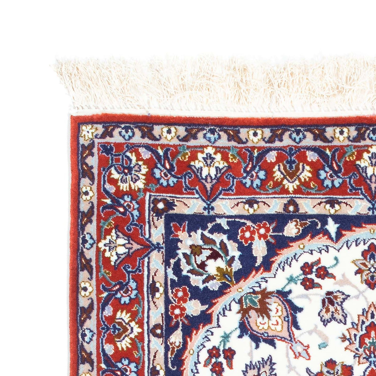 Persisk tæppe - Isfahan - Premium - 108 x 70 cm - beige