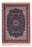 Persisk tæppe - Isfahan - Premium - 104 x 73 cm - mørkerød