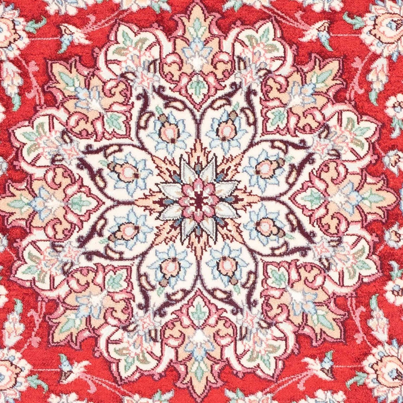Persisk tæppe - Isfahan - Premium - 119 x 84 cm - rød