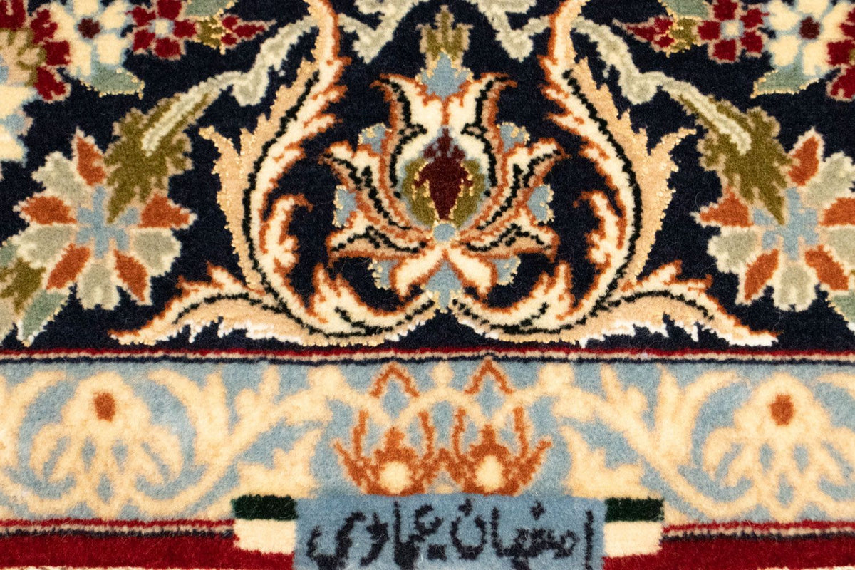 Persisk tæppe - Isfahan - Premium - 158 x 110 cm - rød