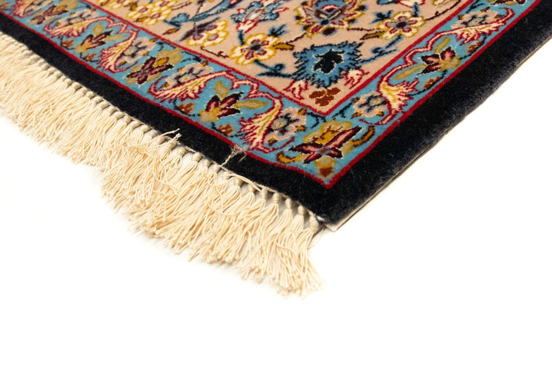 Persisk tæppe - Isfahan - Premium - 165 x 110 cm - sort