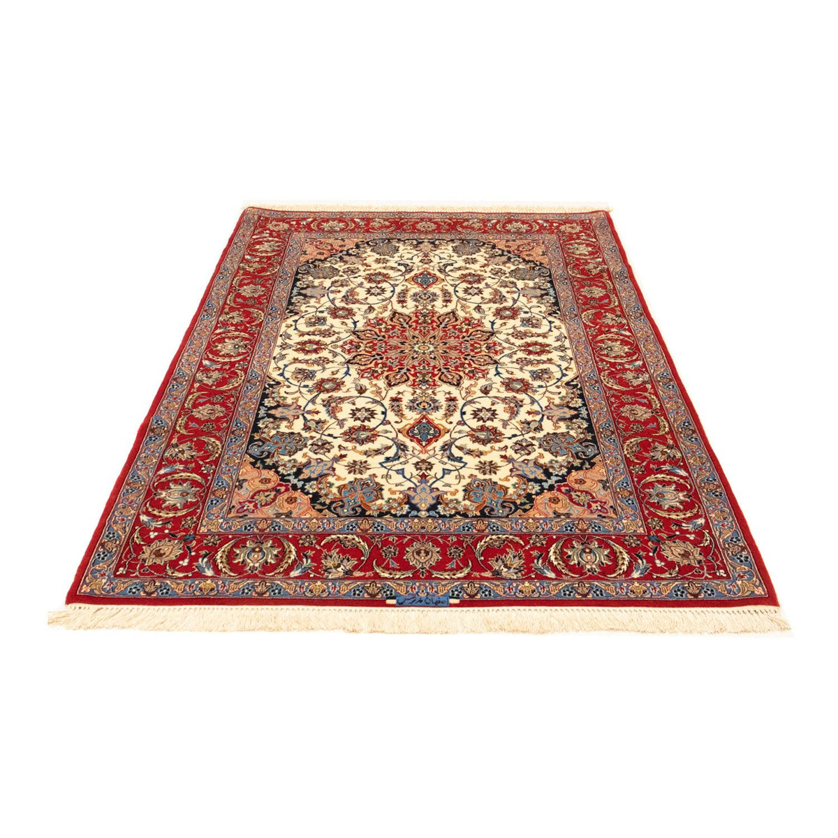 Persisk tæppe - Isfahan - Premium - 170 x 115 cm - beige