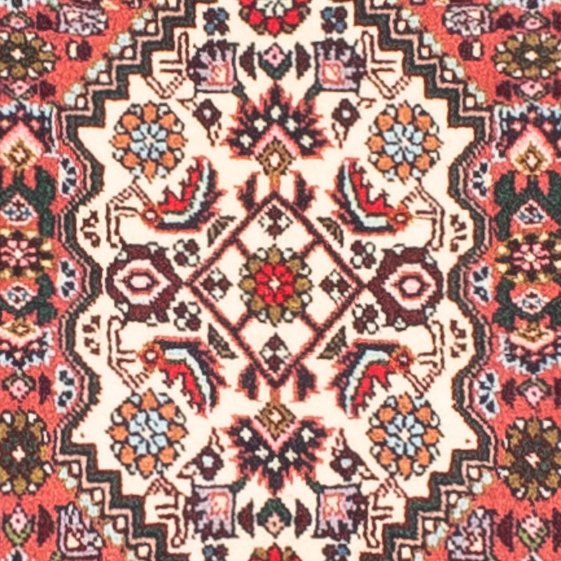 Persisk tæppe - Bijar - 165 x 98 cm - lysrød