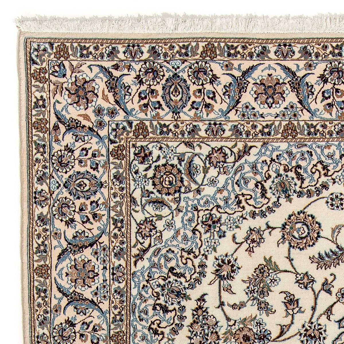 Persisk tæppe - Nain - Premium - 290 x 202 cm - beige