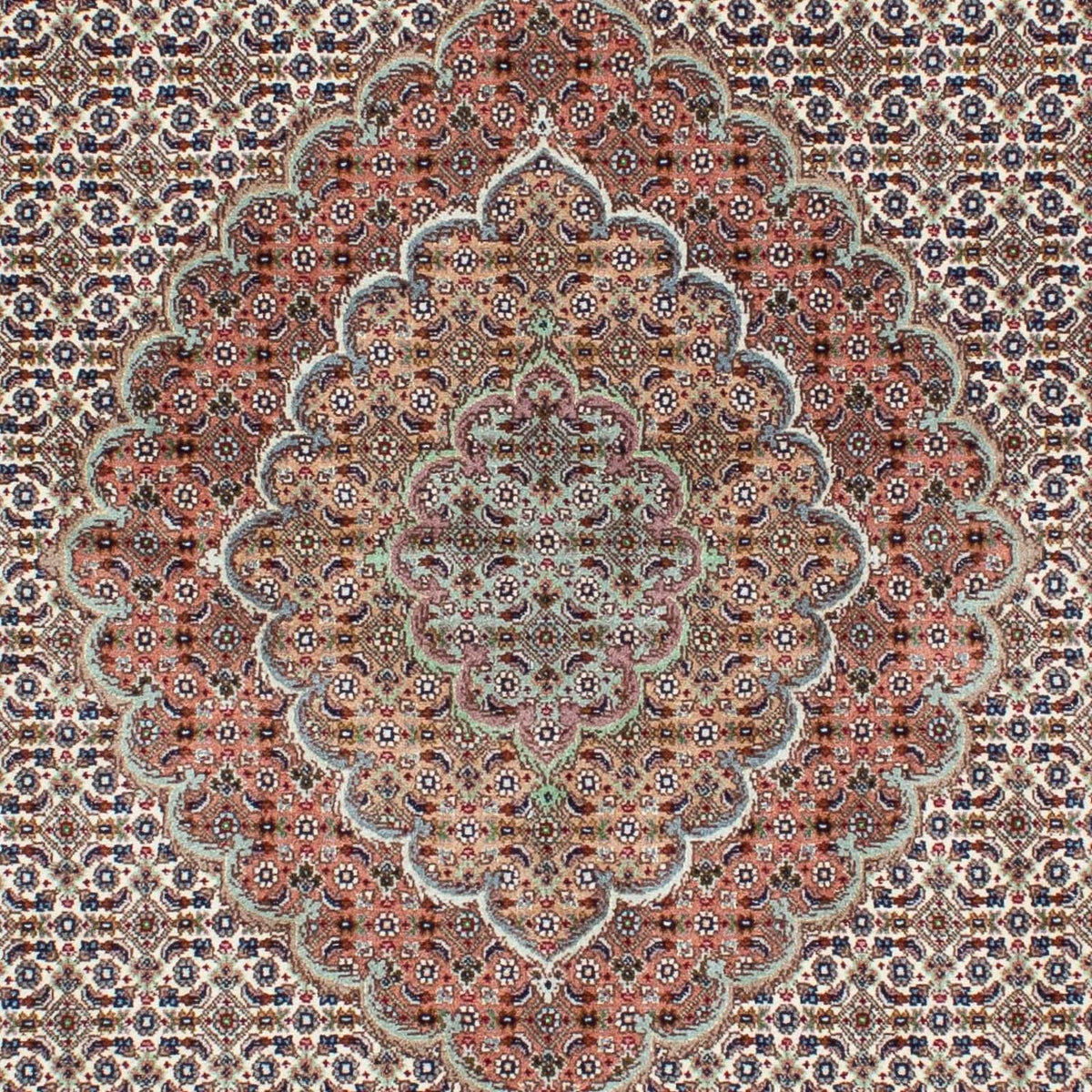 Persisk tæppe - Tabriz - 220 x 153 cm - beige