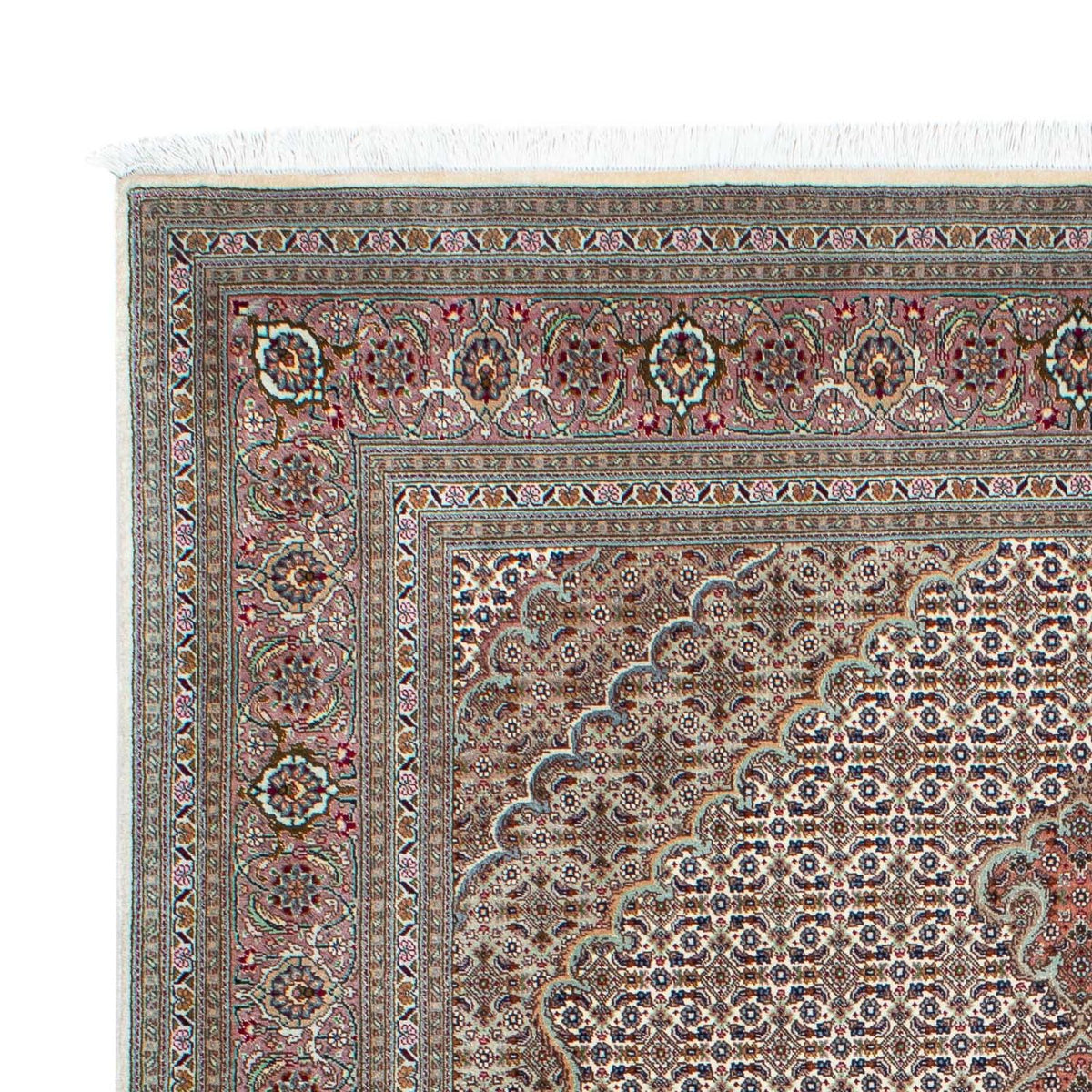 Persisk tæppe - Tabriz - 220 x 153 cm - beige