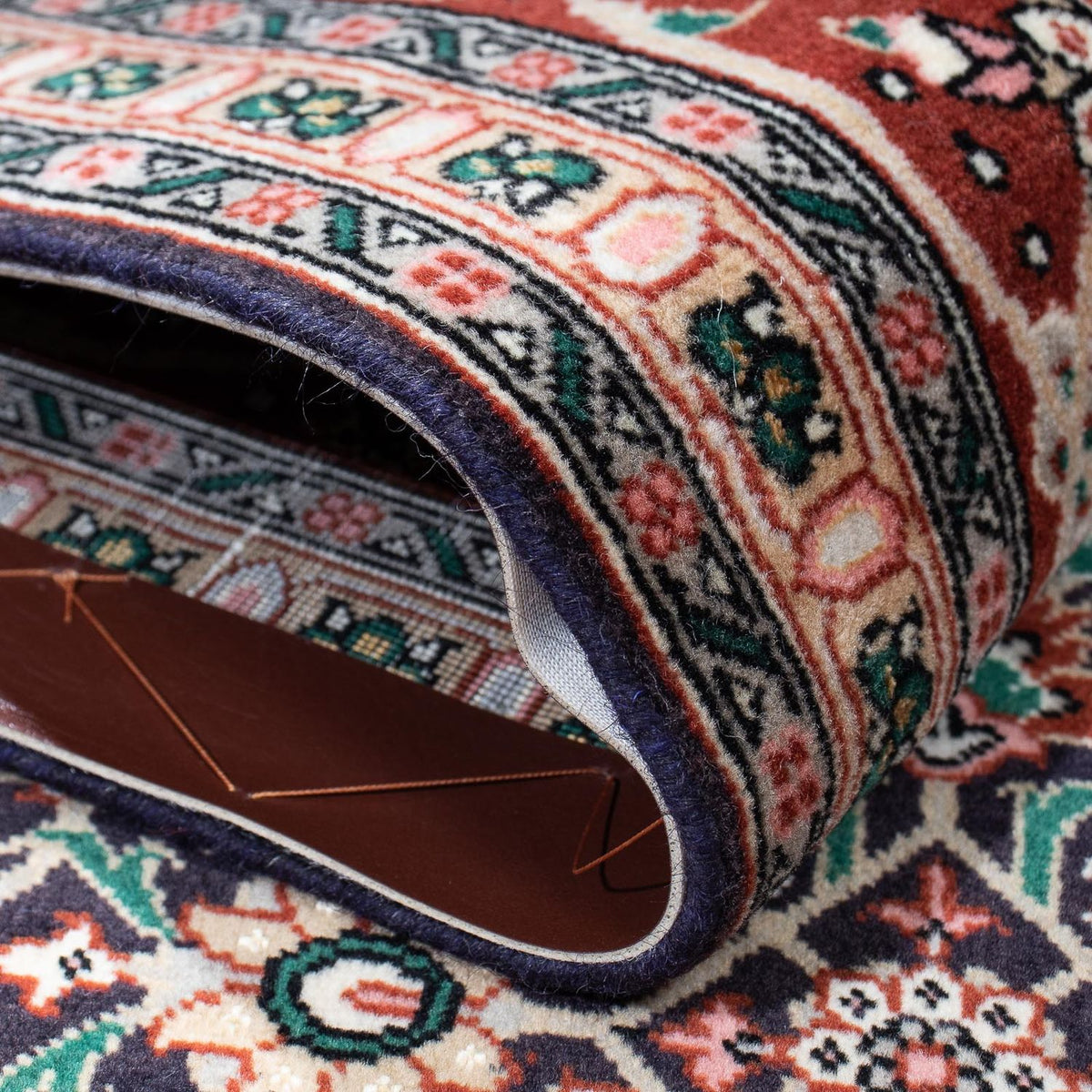 Persisk tæppe - Tabriz - 200 x 154 cm - flerfarvet