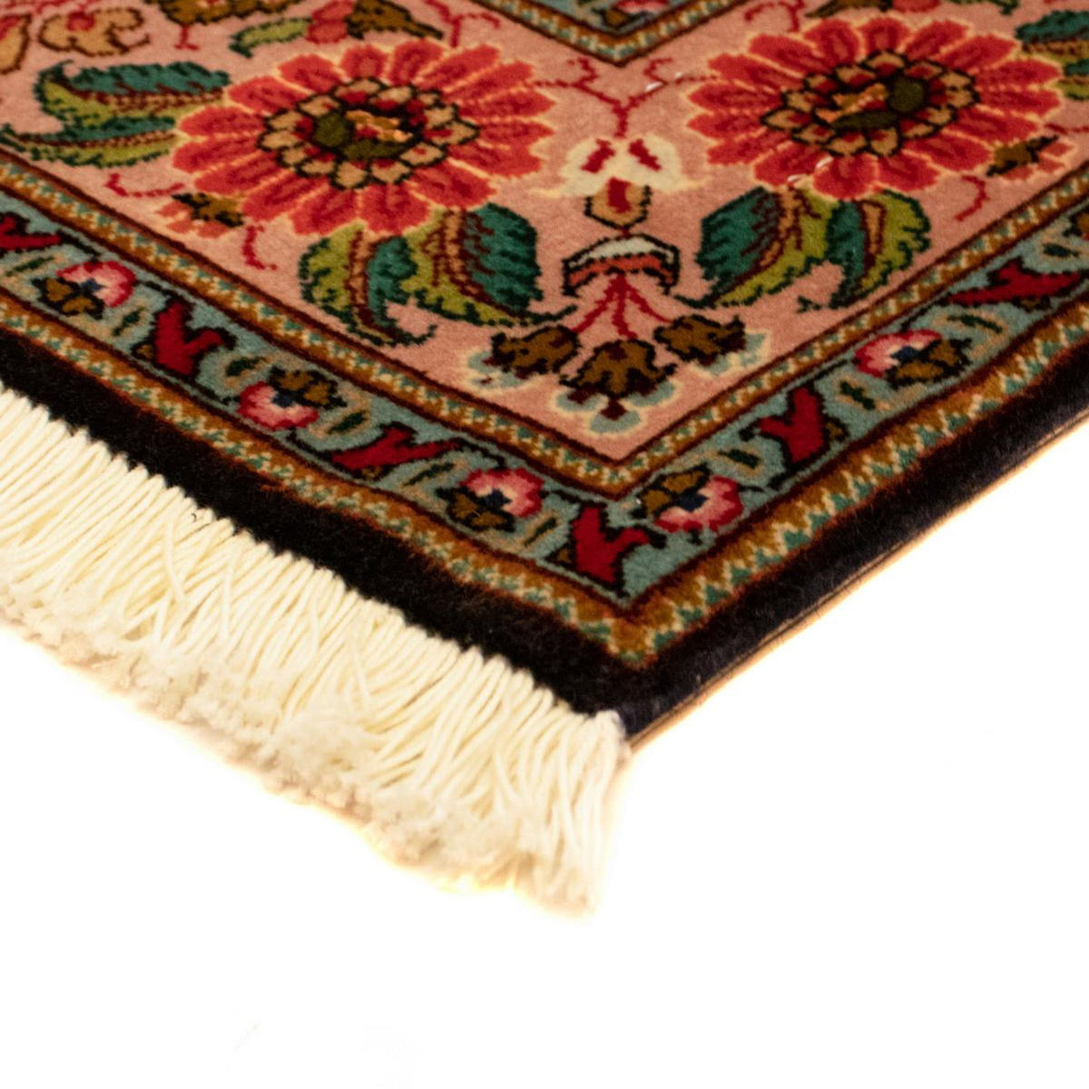 Persisk tæppe - Tabriz - Royal - 148 x 100 cm - mørkeblå