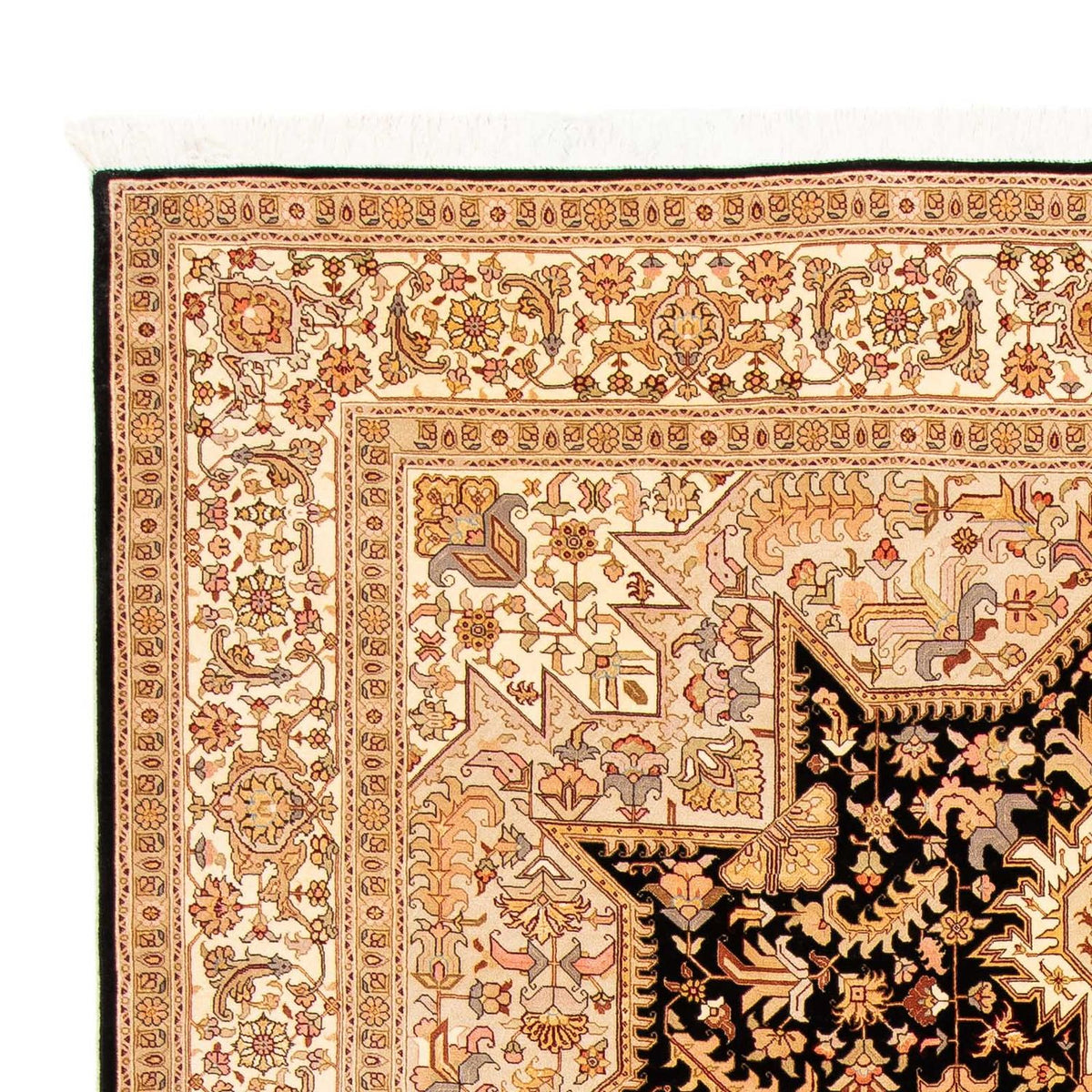 Persisk tæppe - Tabriz - Royal - 303 x 200 cm - brun