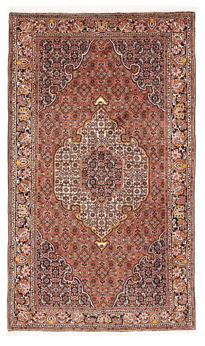 Persisk tæppe - Bijar - 178 x 108 cm - lysrød