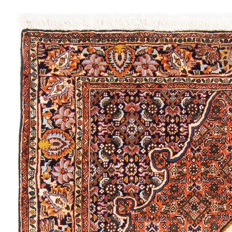 Persisk tæppe - Bijar - 178 x 108 cm - lysrød