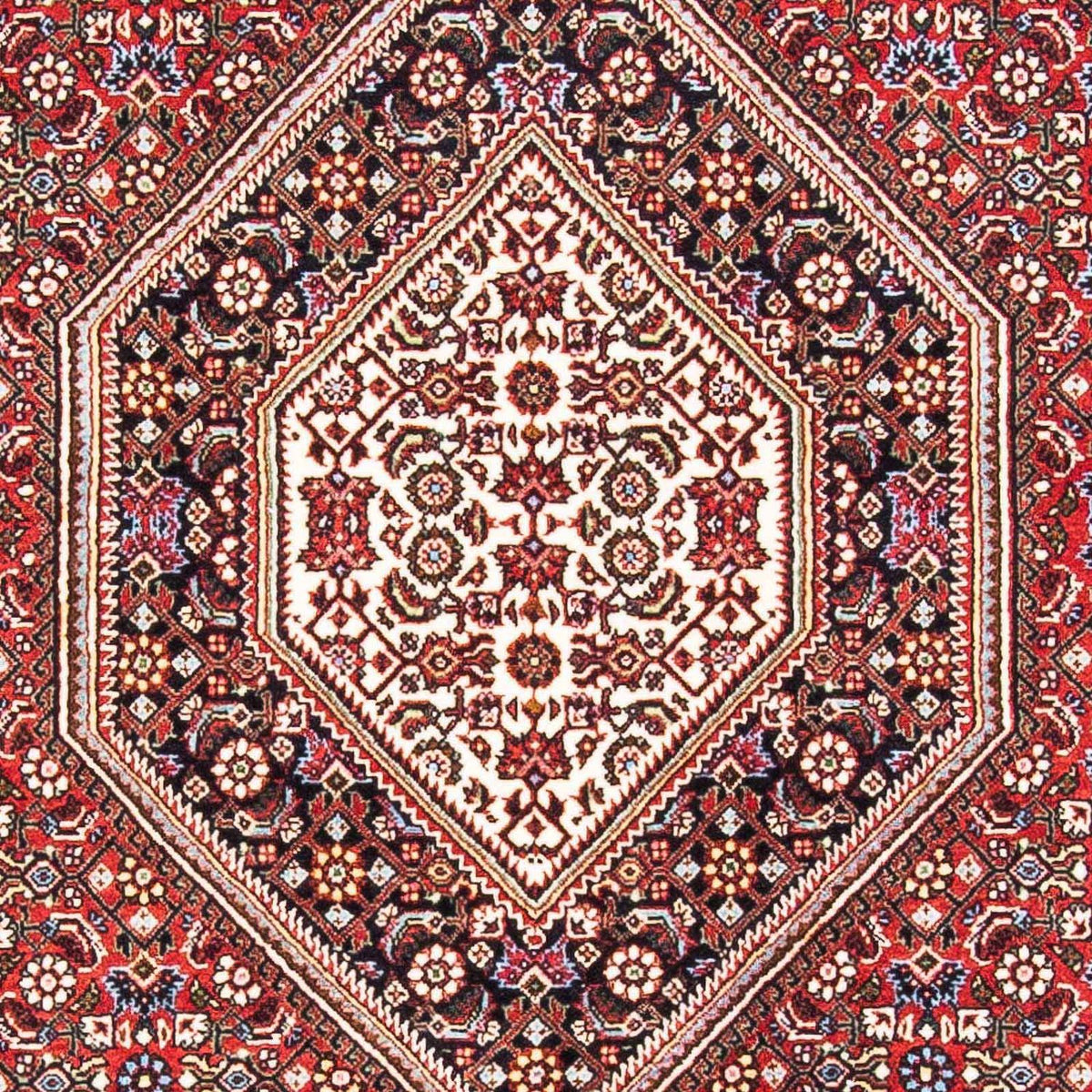 Persisk tæppe - Bijar - 179 x 110 cm - rød