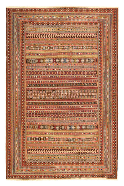 Afshar Sirjan Tæppe 194x293cm - Persisk tæppe