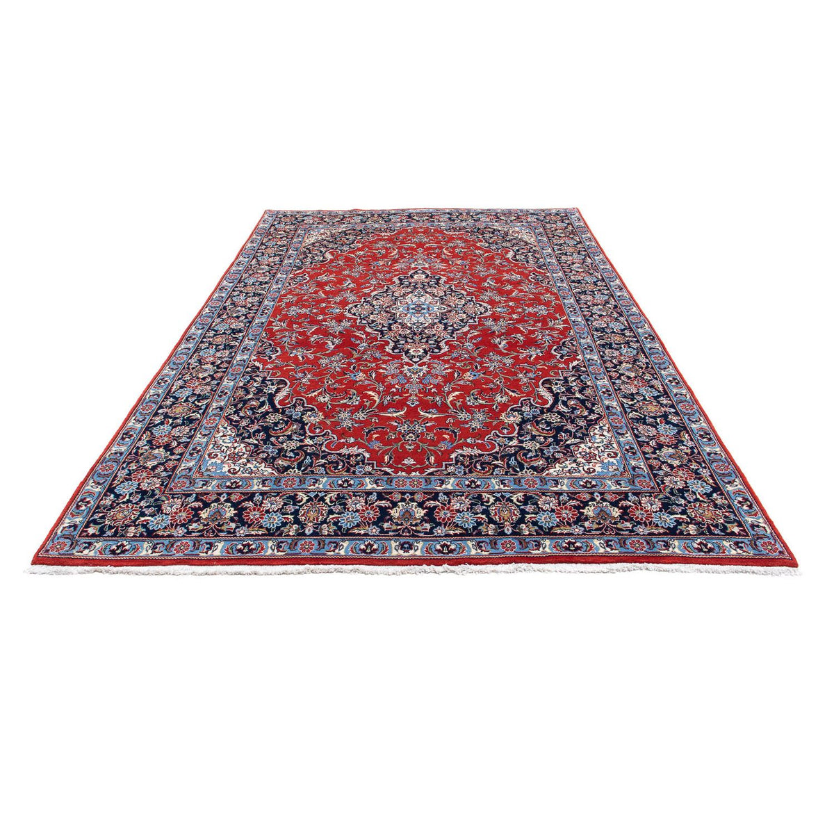 Persisk tæppe - Royal - 325 x 204 cm - mørkerød